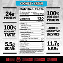 Mutant Pro - Triple Whey Protein Blend - Cookies n Cream 5 lbs - Protein Powder