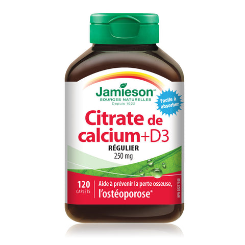 Jamieson Calcium Citrate & Vitamin D3