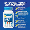 Progressive Multivitamins For Adult Men - 60 vegetable capsules - Men's Health