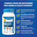Progressive Multivitamins For Adult Men - 60 vegetable capsules - Men's Health