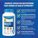 Progressive Multivitamins For Adult Men - 120 vegetable capsules - Men's Health