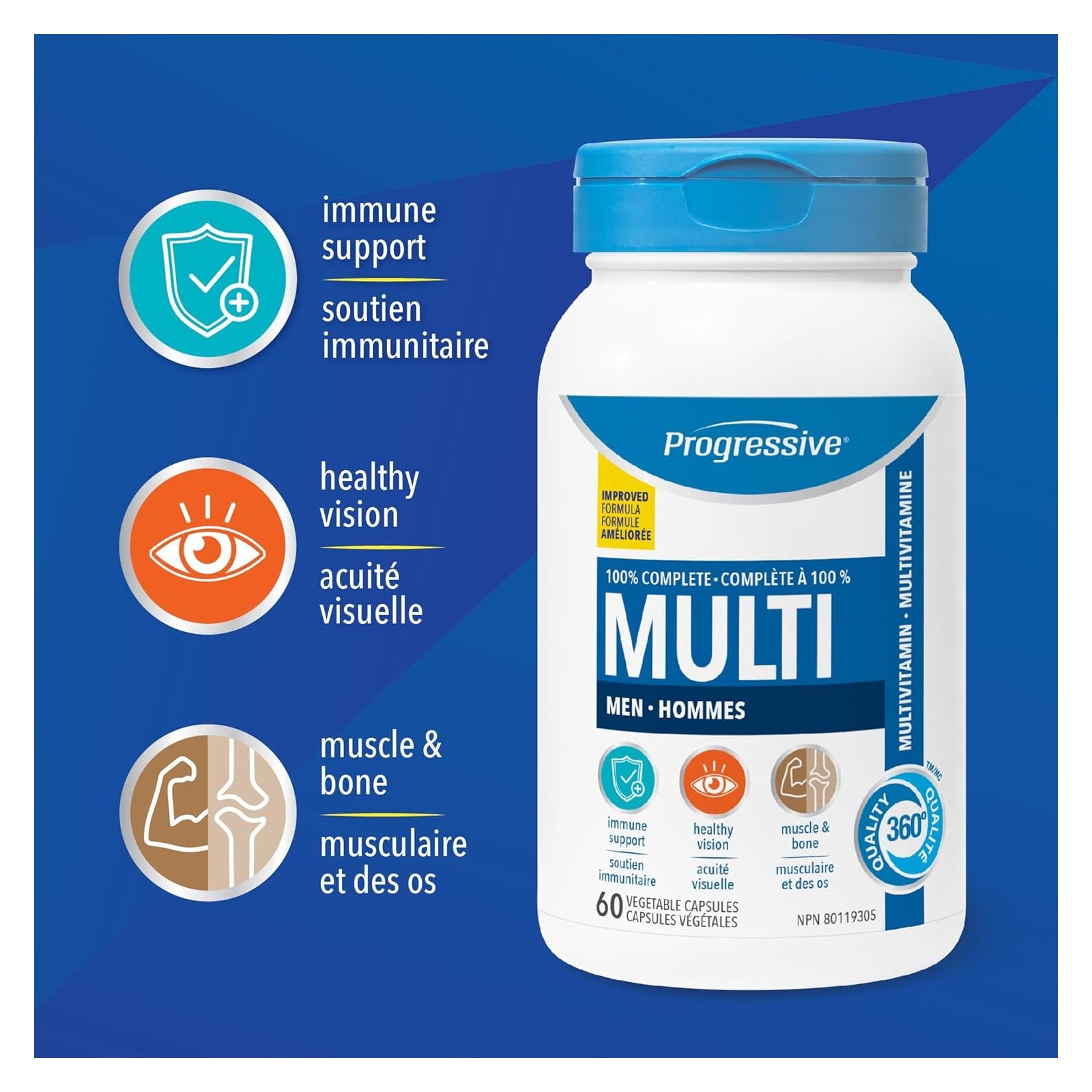 Progressive Multivitamins For Adult Men