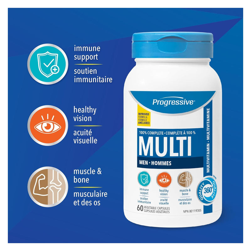 Progressive Multivitamins For Adult Men