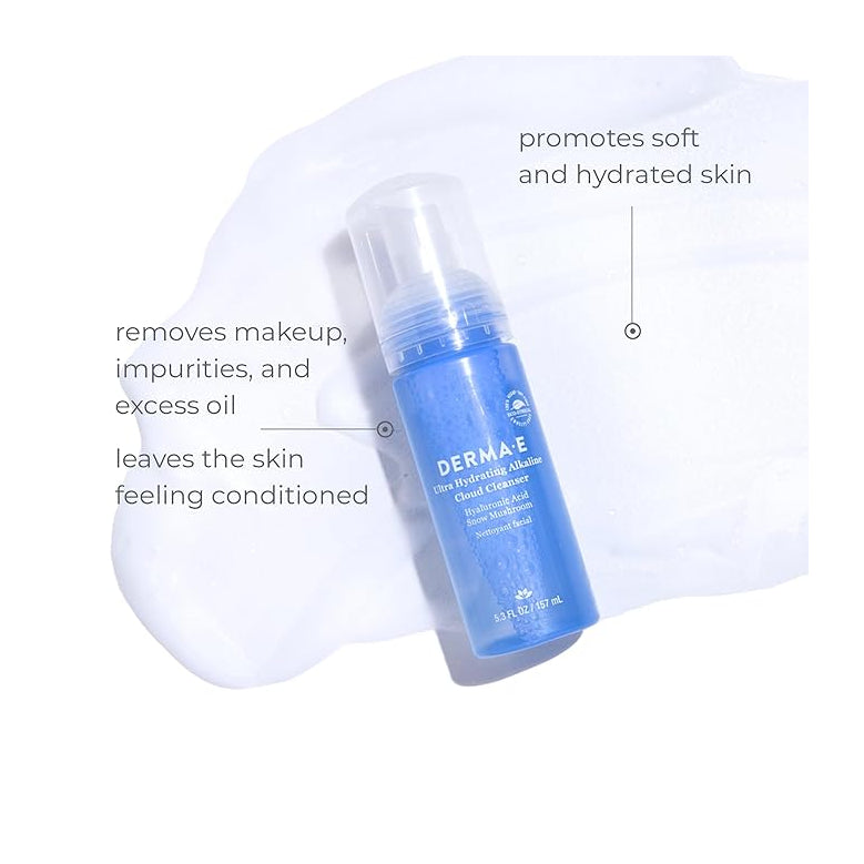 Derma E Hydrating Alkaline Cloud Cleanser 157ml