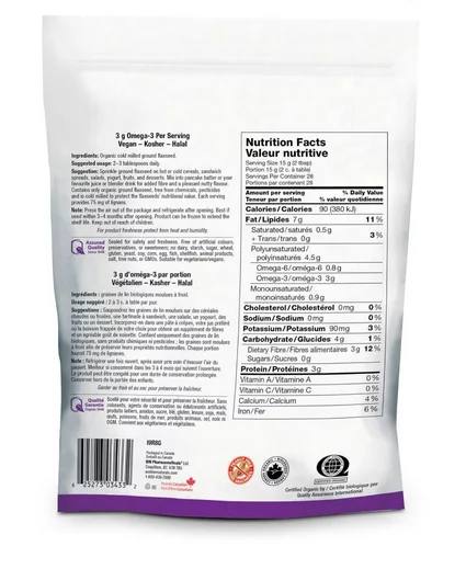 Webber Naturals Organic Flaxseed Cold Milled 425 g