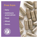 Organika Formula Candida With Probiotics - 90 Vegetarian Capsules - Probiotics