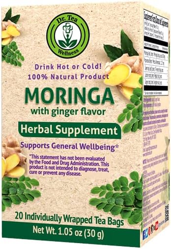 Dr. Tea Moringa à la saveur de gingembre