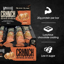 Warrior Crunch Bars - Milk Chocolate Coconut Single bar - - Protein snacks