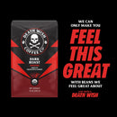 Death Wish Coffee Grounds - Dark roast - - Coffee