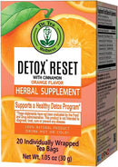 Dr. Tea Detox Reset With Cinnamon - Orange Flavor - - Tea