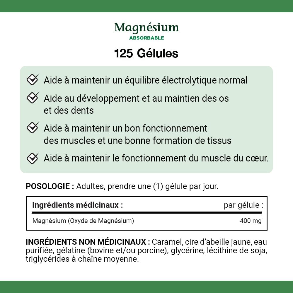 Nature's Bounty Magnesium