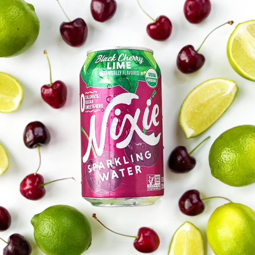 Nixie Sparkling Water - Blackcherry Lime 8-pack - - Water