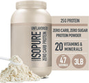 ISOPURE Zero Carb Protein Powder - Unflavoured 3lb - Protein Powder