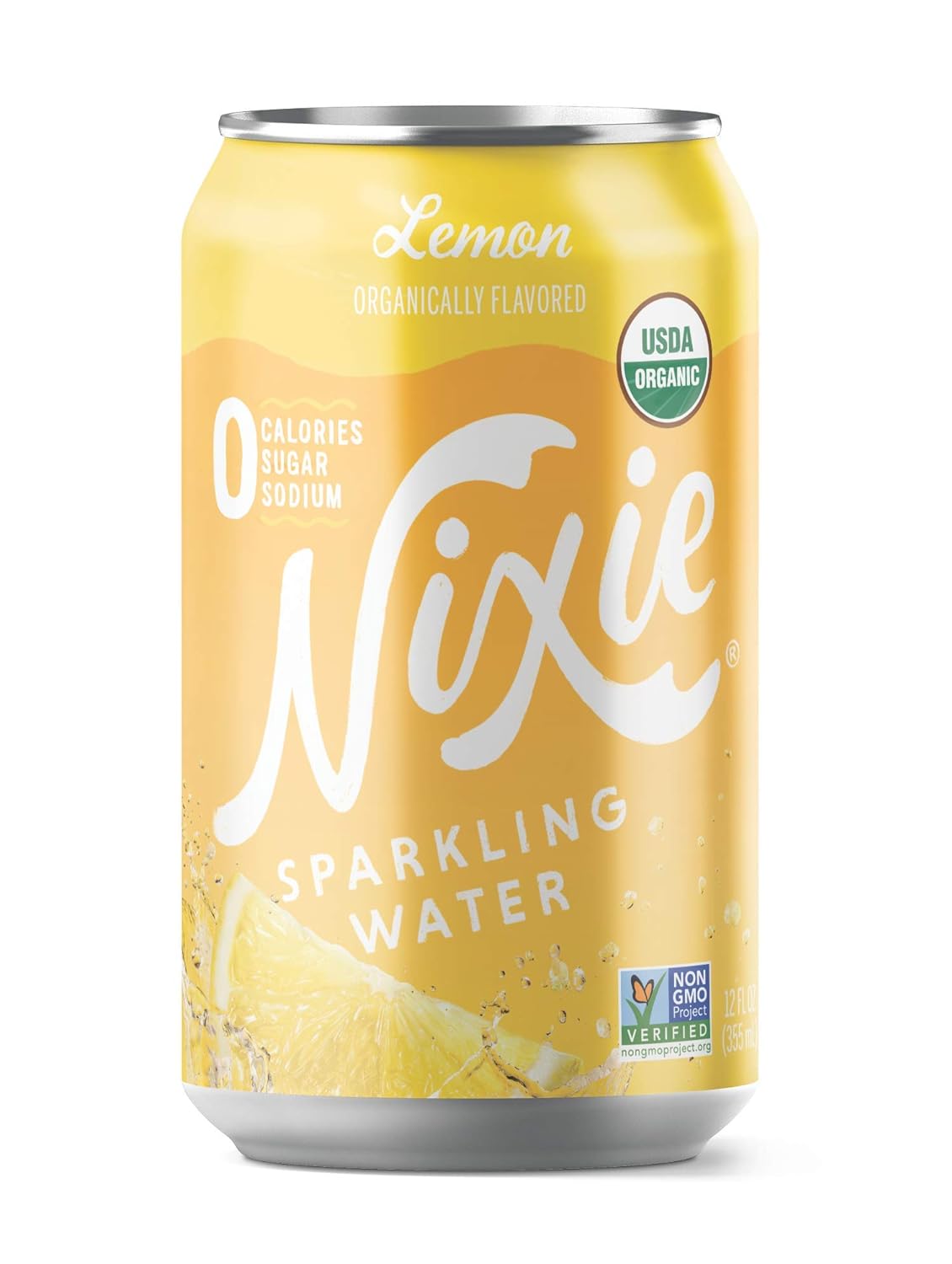 Nixie Sparkling Water - Lemon Single Can - - Water