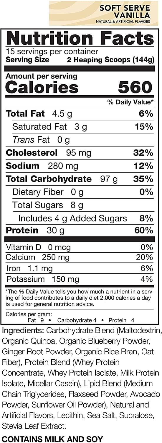 Rival Nutrition Rivalus Clean Gainer