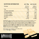 Warrior Crunch Bars - White Chocolate Crisp 12-pack - - Protein snacks