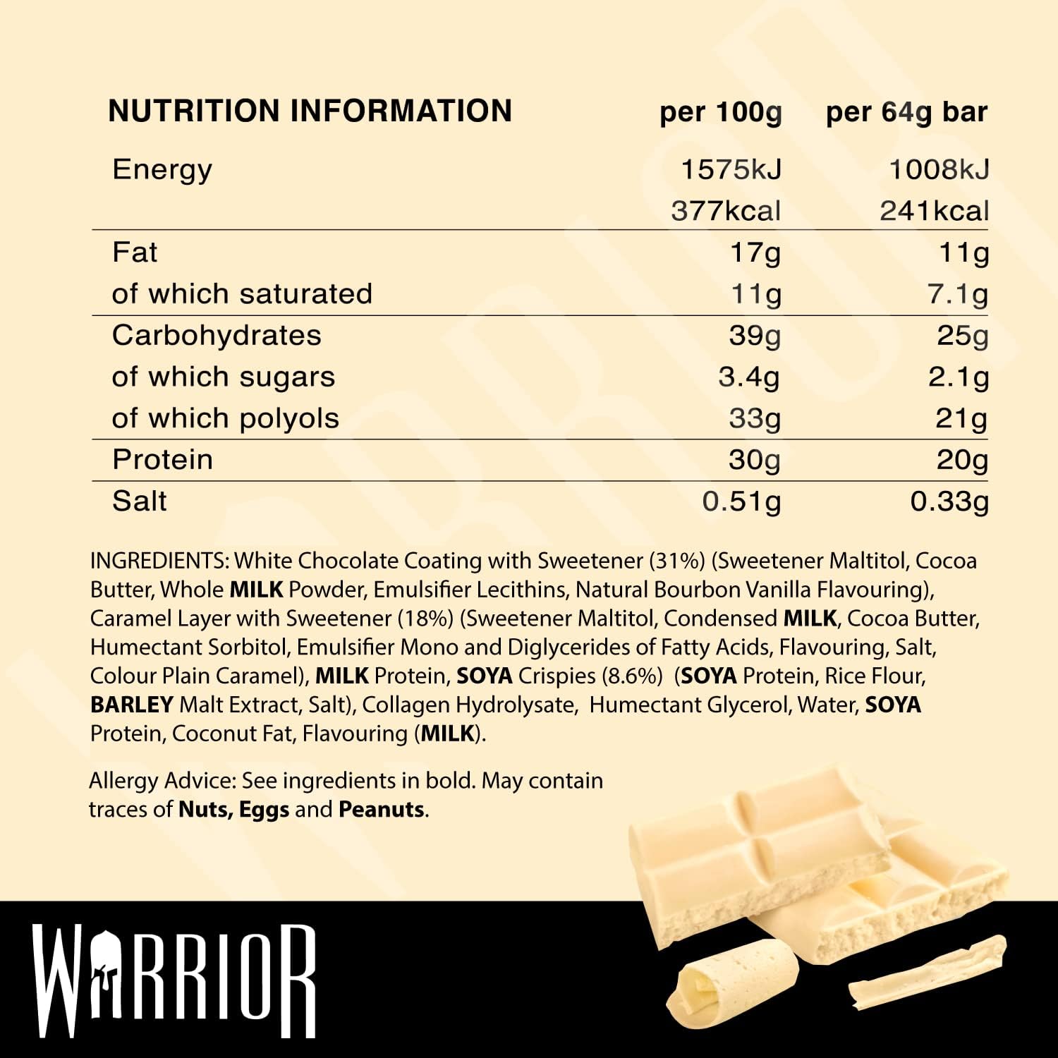 Warrior Crunch Bars