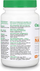 Organika NAC 500mg - 180 vegetarian capsules - Antioxidant
