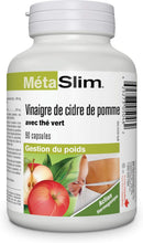 Webber Naturals MetaSlim Vinaigre de cidre de pomme avec thé vert