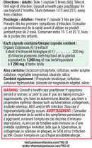 Jamieson Organic Echinacea 1,200mg - 120 Capsules - Herbals