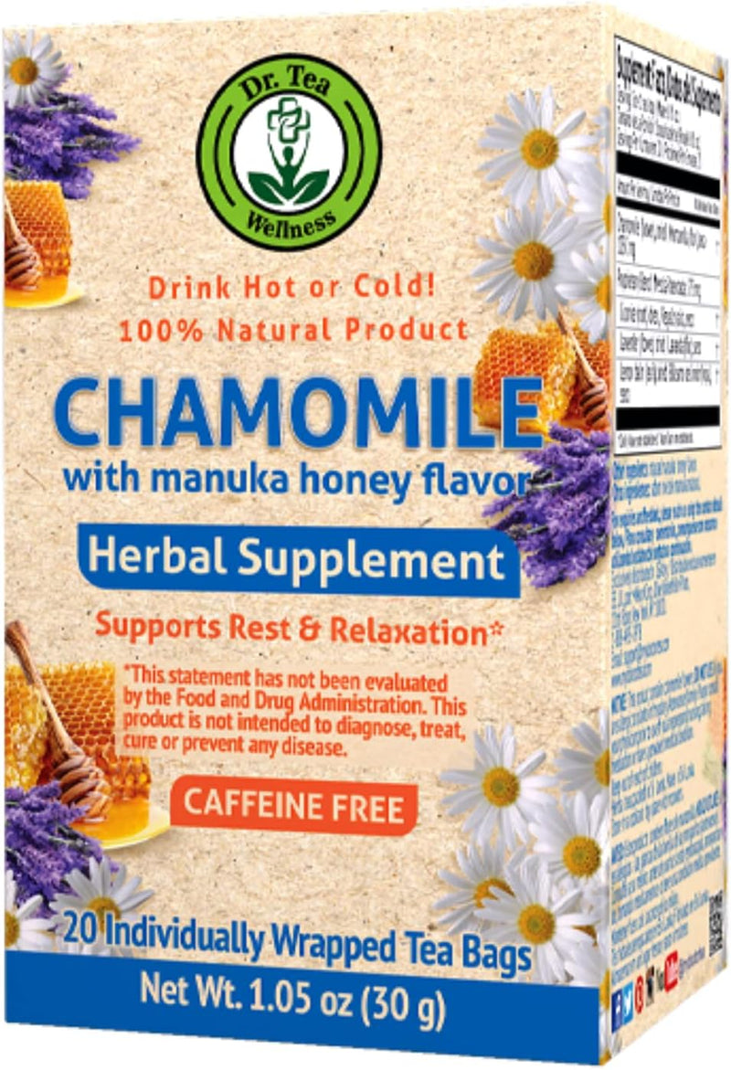 Dr. Tea Chamomile With Manuka Honey Flavor