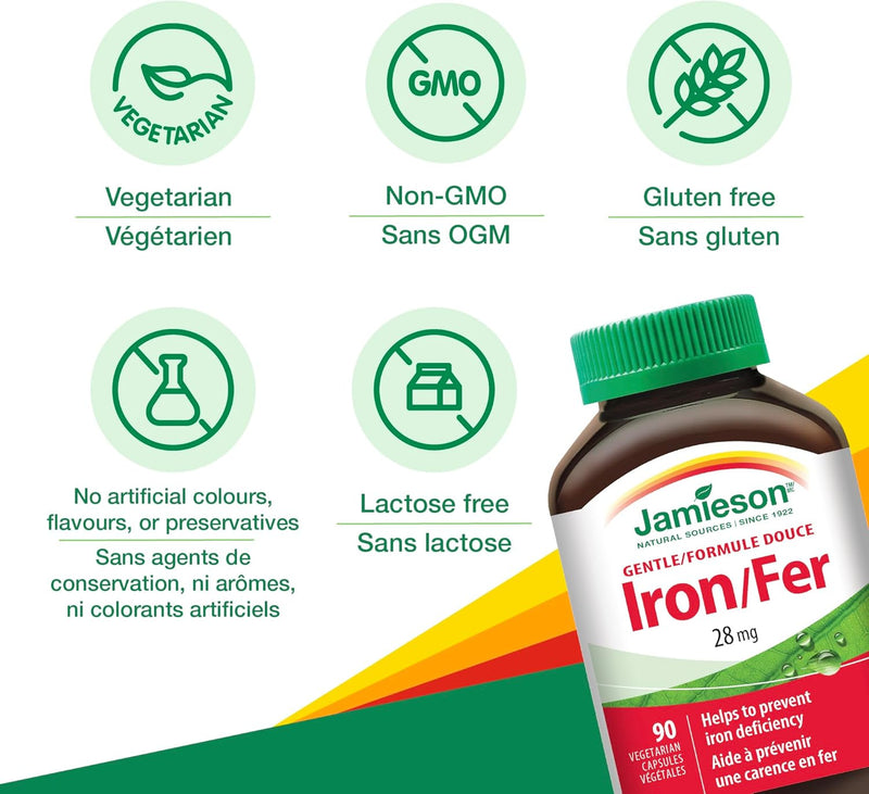 Jamieson Gentle Iron 28mg