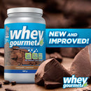 Whey Gourmet 100% Whey Protein Powder Shake - Chocolate 680g - Protein Powder