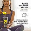 Ascent Native Fuel Whey - Vanilla 2 lb - Protein Powder