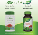 Nature's Way Cayenne Pepper 40,000 HU - 180 vegetarian capsules - Herbals