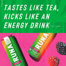 Runa Clean Energy Drink - Berry Boost 12 units x 12oz - - Energy Drinks