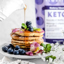 Flourish Keto Pancake & Waffle Mix - Blueberry 283g - Pancake Mix