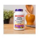 Webber Naturals Calcium Vitamin D3 500 mg/200 IU - 275 Tablets - Calcium
