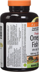 Holista Omega-3 Fish Oil Premium EPA 180/DHA 120, 1000 mg - 150 Softgels - Omega 3