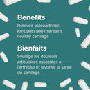 Webber Naturals Glucosamine MSM High Absorption 375/500 mg - 180 capsules - Joint Health