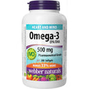 Webber Naturals Omega-3 500mg EPA/DHA - 200 Softgels - Omega 3