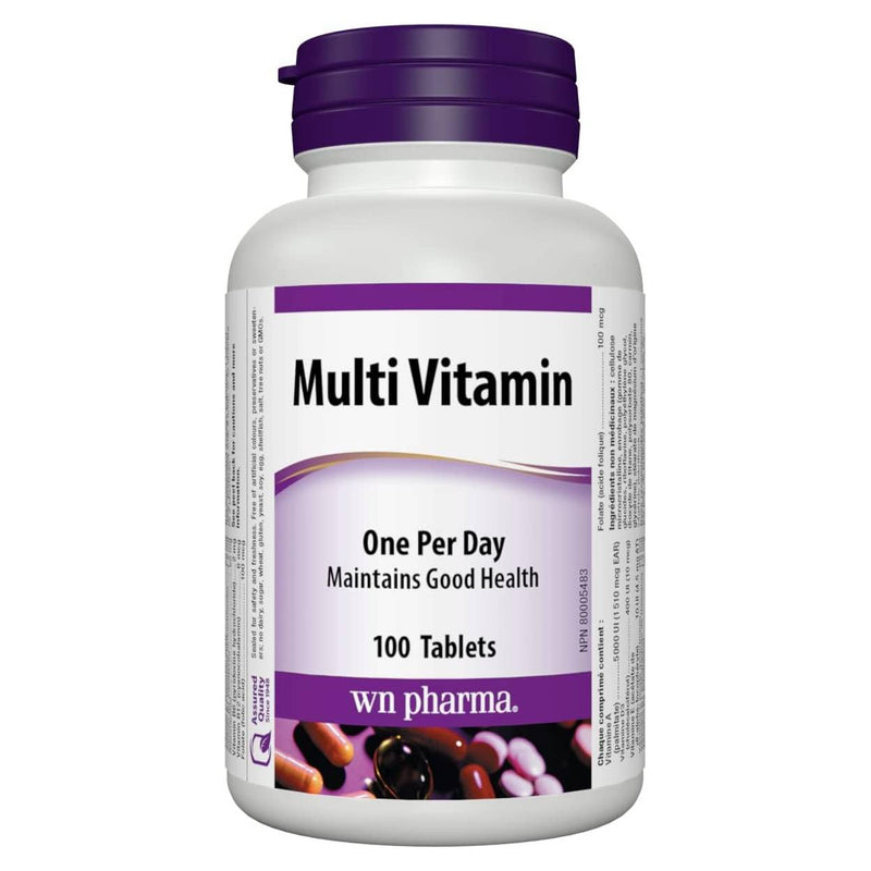 Webber Naturals Multi Vitamin One Per Day 100 Tablets