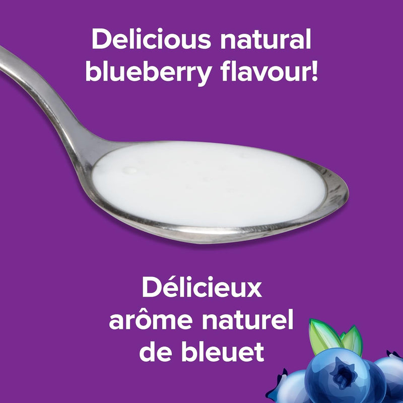 Webber Naturals Calcium Vitamin D3 1000 mg/400 IU 500mL / Blueberry Flavour