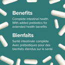 Webber Naturals Acidophilus Bifidus with FOS 6 Billion Active Cells - 180 vegetarian capsules - Probiotics