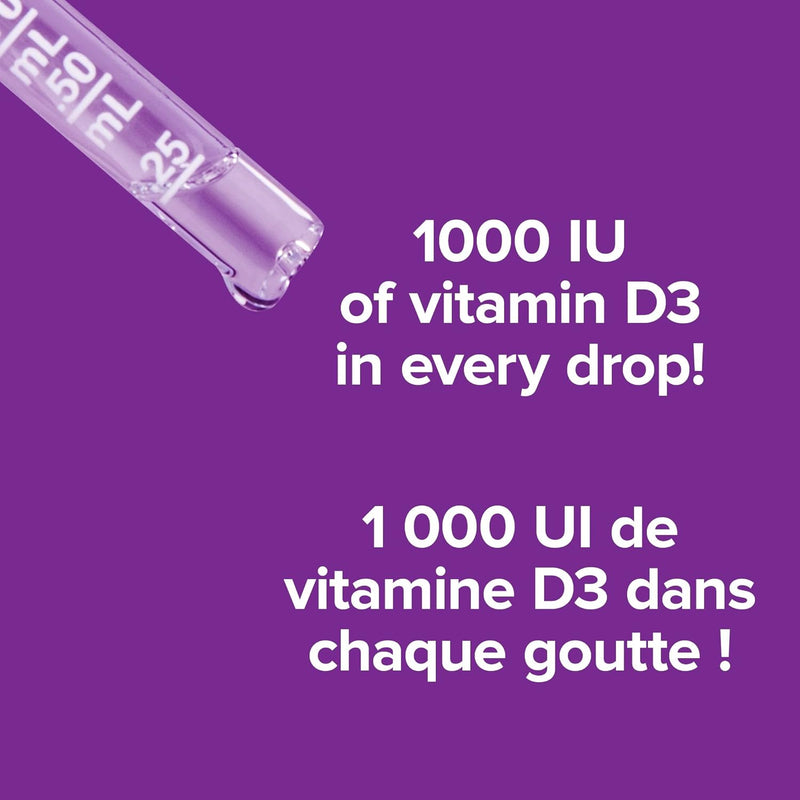 Webber Naturals Vitamin D3 I000 IU 25mL
