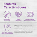 Webber Naturals Melatonin Plus L-Theanine + 5-HTP Tropical - 40 Chewable tablets Fruit Flavour - Melatonin