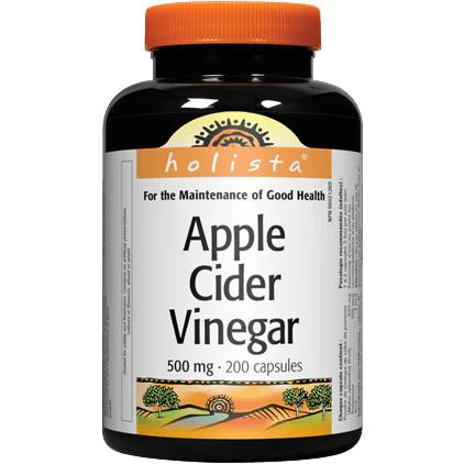 Webber Naturals Apple Cider Vinegar 500 mg 240 Capsules