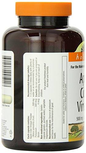 Webber Naturals Apple Cider Vinegar 500 mg 240 Capsules