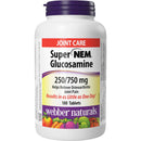 Webber Naturals Glucosamine NEM 750/250 mg - 180 Tablets - Joint Health