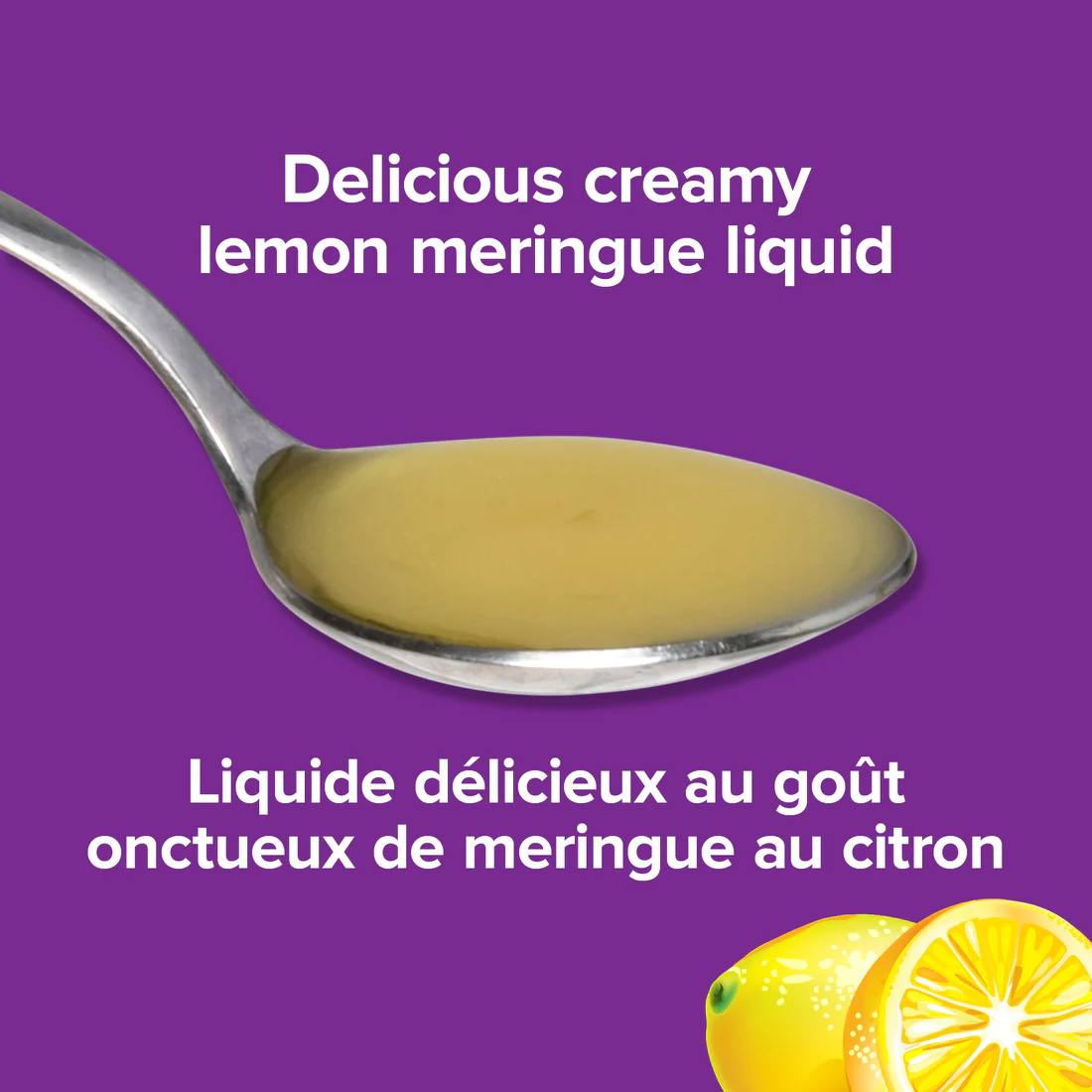 Webber Naturals Omega-3 Plus Vitamin A + 1000 IU Vitamin D 700 mg EPA/DHA 470mL / Lemon Meringue