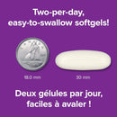 Webber Naturals Calcium Vitamin D 600 mg/400 IU - 90 Liquid Softgels - Calcium