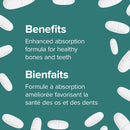 Webber Naturals Ultra Calcium & Vitamin D3 Enhanced Absorption 650 mg / 400 IU - 280 Tablets - Calcium