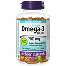 Webber Naturals Omega-3 Extra Strength 700 mg EPA/DHA - 100 Softgels - Omega 3