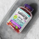 Webber Naturals Wild Alaskan Salmon Oil 200 mg EPA/DHA - 220 Softgels - Omega 3