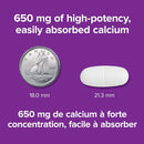 Webber Naturals Ultra Calcium Enhanced Absorption 650 mg - 280 Tablets - Calcium