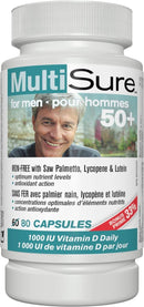 Webber Naturals MultiSure® for Men 50+ - 80 Capsules - Men's Health